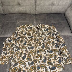 Cinch men’s long sleeve button up shirt